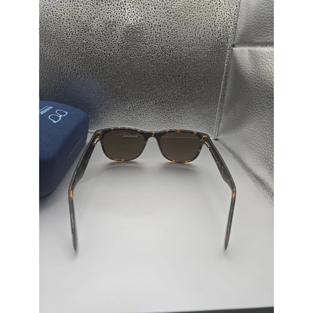 Marc Hunter Women's Sunglasses Shiny Black BrownTortoise Gradient 7903 Free Case